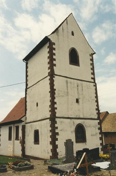 La tour-choeur vue du sud-est.