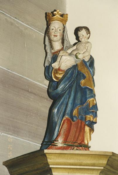 Statue : Vierge à l'Enfant, 3e quart du 20e siècle.