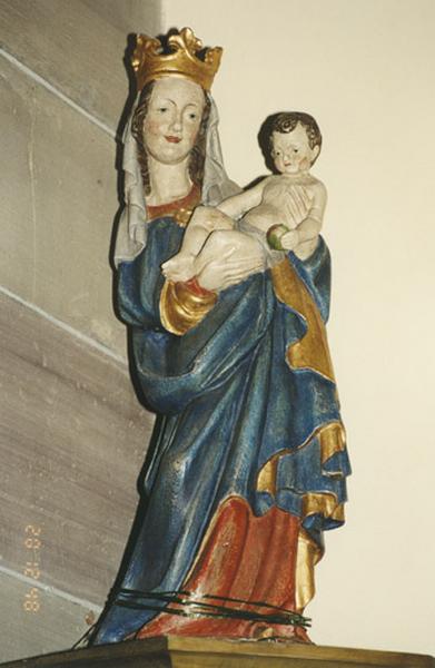 Statue : Vierge à l'Enfant, 3e quart du 20e siècle.