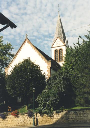 Elévation antérieure, vue depuis la rue d'Ingenheim.