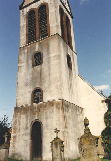 La tour vue du sud-ouest.