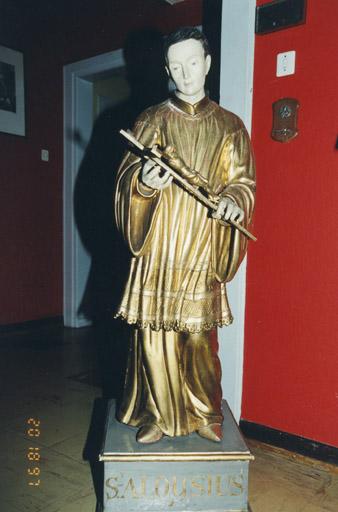 Statue de procession : saint Louis de Gonzague