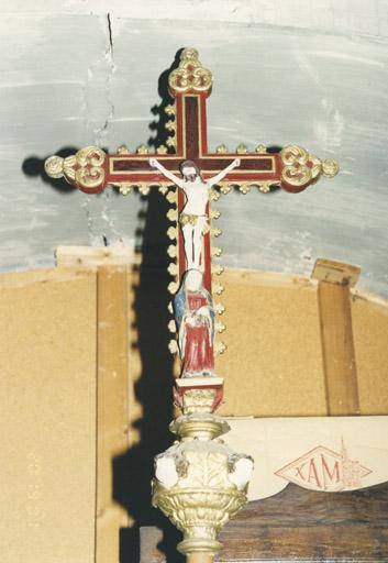 Croix de procession, 1ère moitié du 19e siècle.