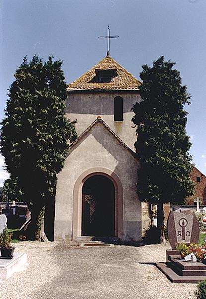 Vue de la façade ouest.