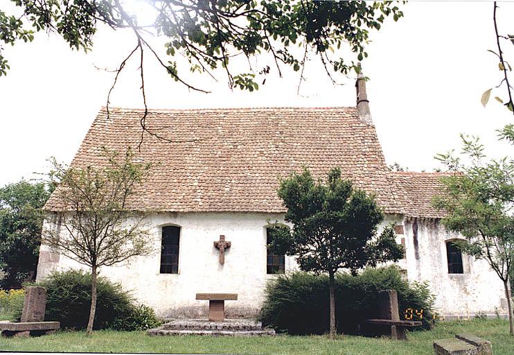 Vue d'ensemble, depuis le sud.