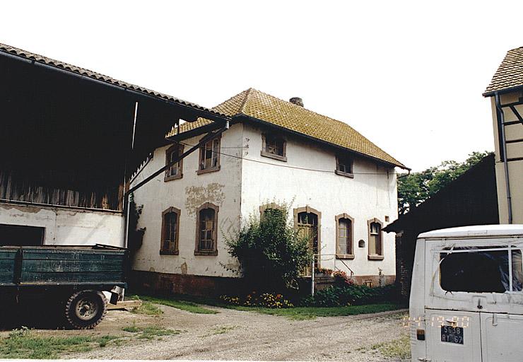 Vue de la boulangerie industrielle, depuis le sud-ouest.