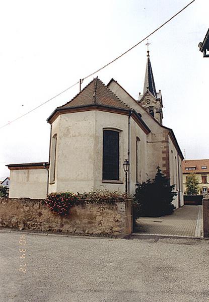 Vue d'ensemble depuis le chevet.