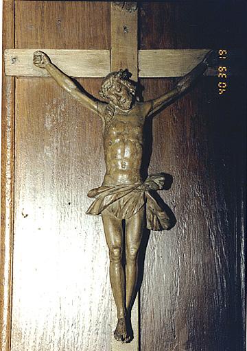 Croix de sacristie : Christ en croix