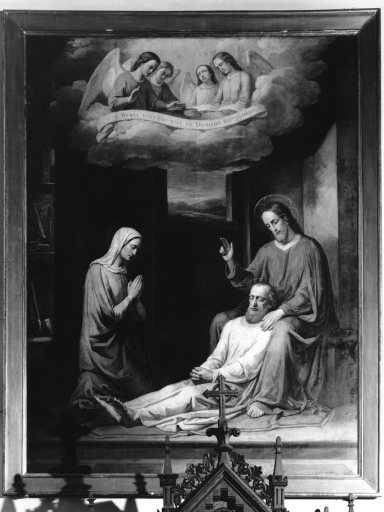 Tableau : Mort de saint Joseph