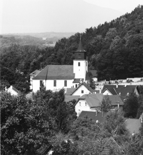 Vue depuis le sud.