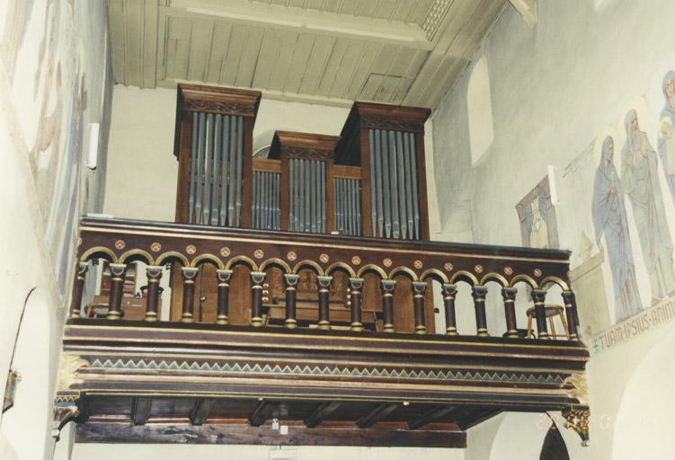 Vue de la tribune d'orgue