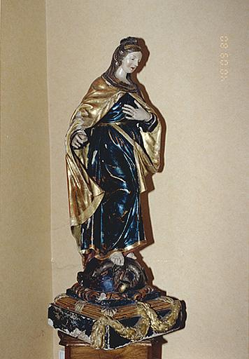 Statue de procession : Immaculée Conception