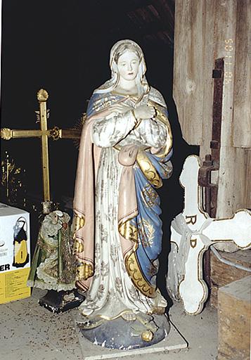 Statue de procession : Immaculée Conception