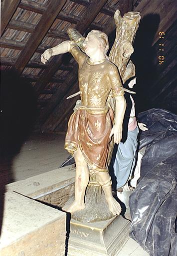 Statue de procession : Saint Sébastien