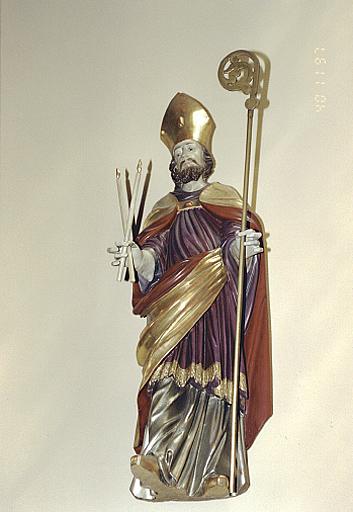 Statue : saint Blaise