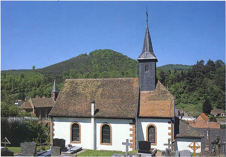 Vue d'ensemble depuis le cimetière.