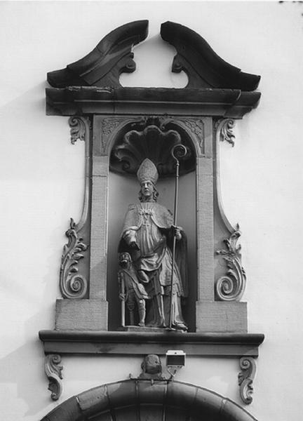 Niche, statue : Saint Martin