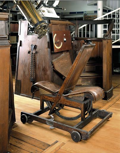 Vue de la chaise de l'observateur.