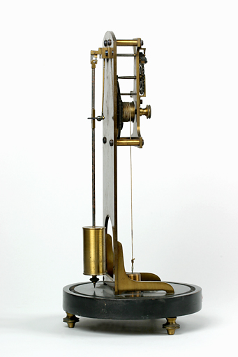 Vue latérale de la maquette.