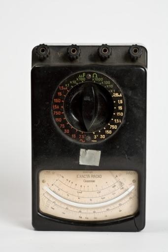 Instrument de mesure de phénomènes ondulatoires : contrôleur Carpentier Exacta Radio