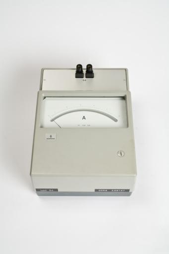 Instrument de mesure de forces électromotrices : ampèremètre Siemens