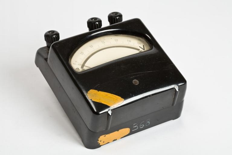 Instrument de mesure de forces électromotrices : voltmètre Hartmann & Braun No 2125565