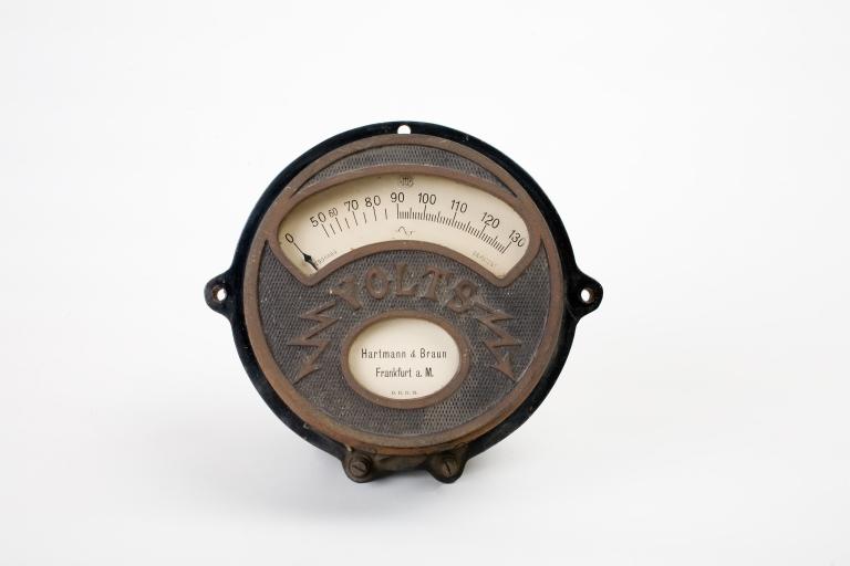 Instrument de mesure de forces électromotrices : voltmètre Hartmann & Braun n° 69004