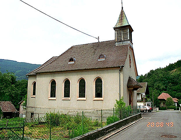 Vue de la chapelle prise du sud.