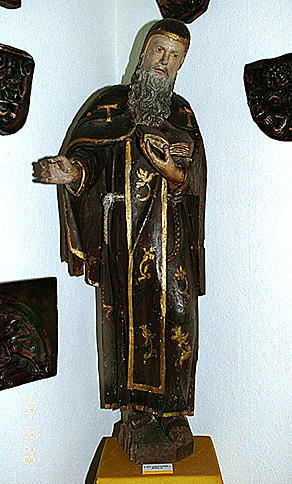 Statue : Saint Antoine ermite