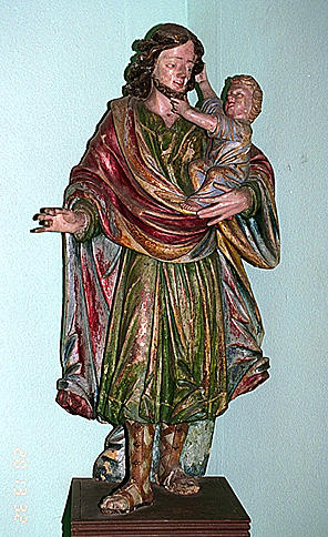 Statue : Saint Joseph et l'Enfant Jésus (1)