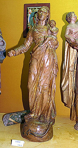 Statue : Vierge à l'Enfant