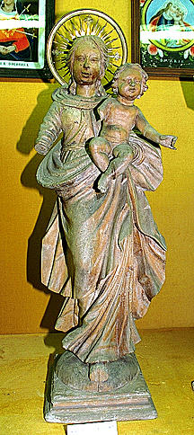 Statue : Vierge à l'Enfant