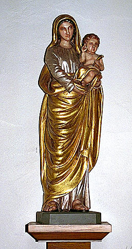 Statue : Vierge à l'Enfant