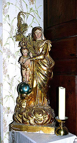 Statue : Vierge à l'Enfant