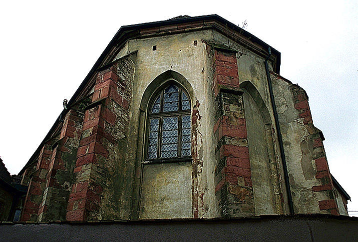 Choeur de l'église, le chevet.