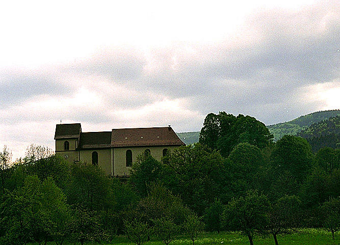 Vue générale depuis l'ouest.