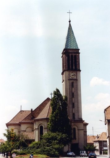 Vue d'ensemble depuis le sud est.