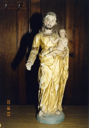 Statue : Saint Joseph et l'Enfant Jésus