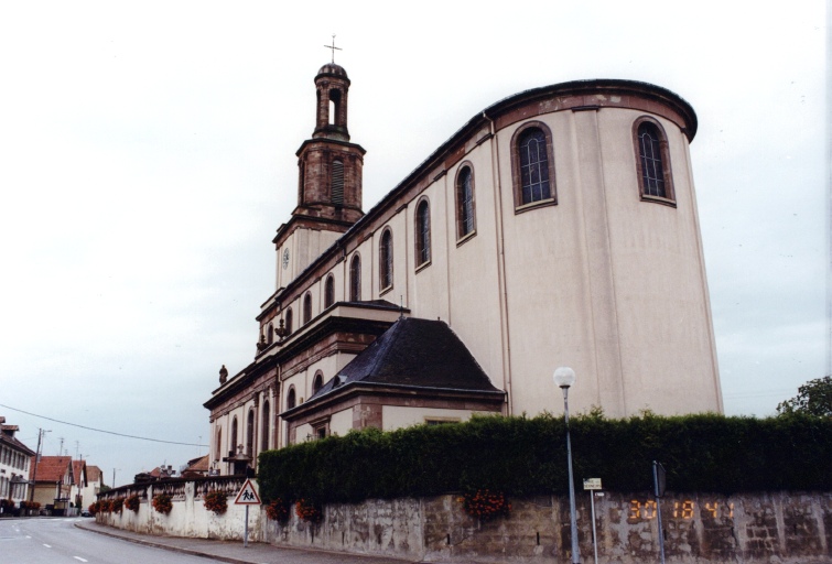 Vue d'ensemble depuis le sud-est.