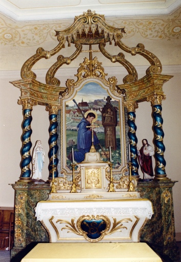 Le mobilier de la chapelle Saint-Wendelin