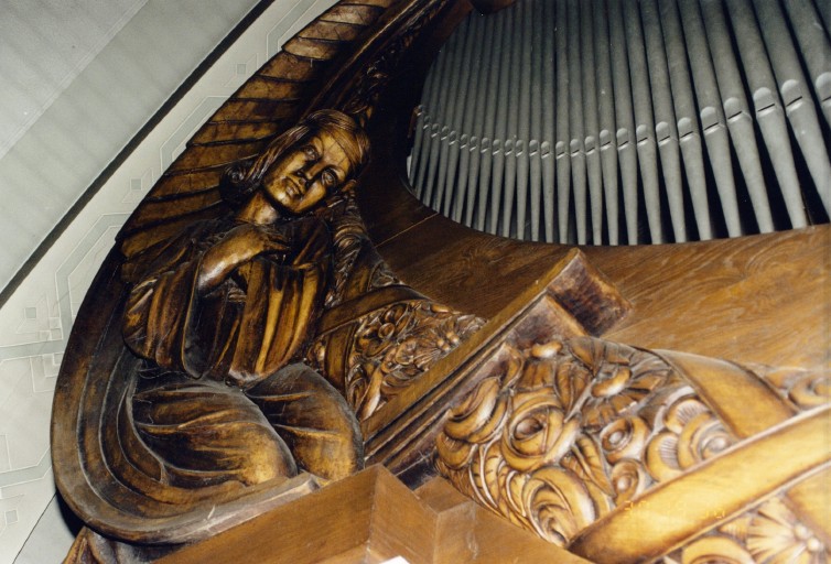 Orgue de tribune : buffet d'orgue