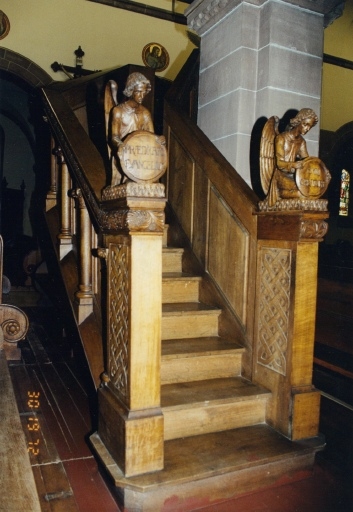 Détail de la chaire.