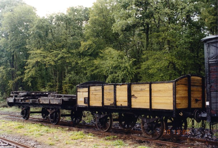 Vue d'ensemble. Wagon tombereau.