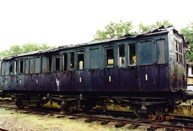 Vue d'ensemble. Voiture de voyageurs.