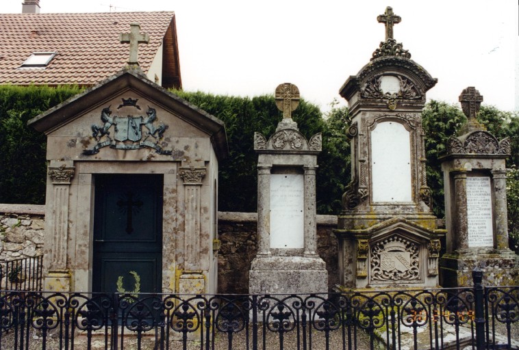 Monuments sépulcraux de la famille de Gohr