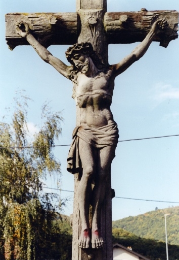 Christ en croix.
