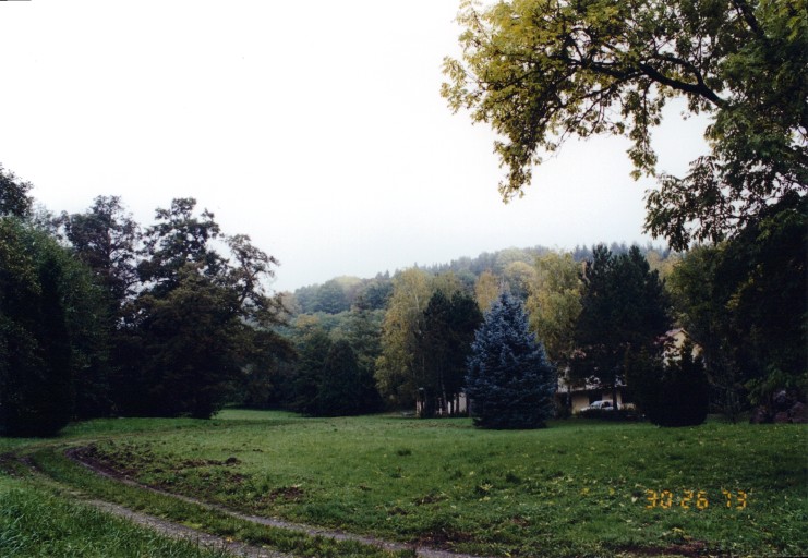Vue d'ensemble du parc, depuis le sud-est.