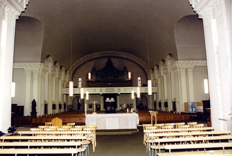 Vue d'ensemble depuis le choeur.