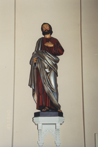 Statue de saint Joseph. Vue d'ensemble.