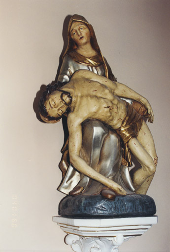 Groupe sculpté : Vierge de Pitié